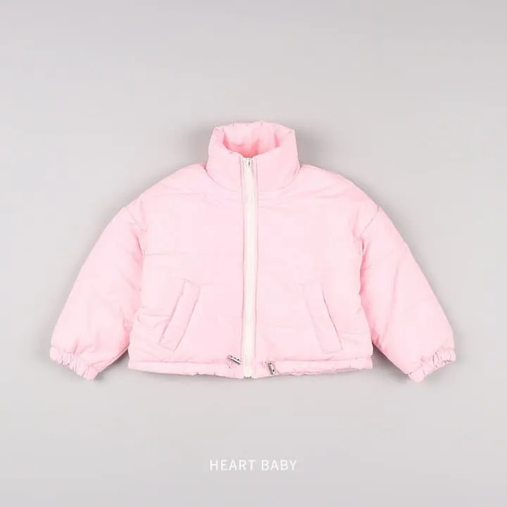 Heart Baby - Korean Children Fashion - #prettylittlegirls - Cotton Candy Padded Jacket - 10