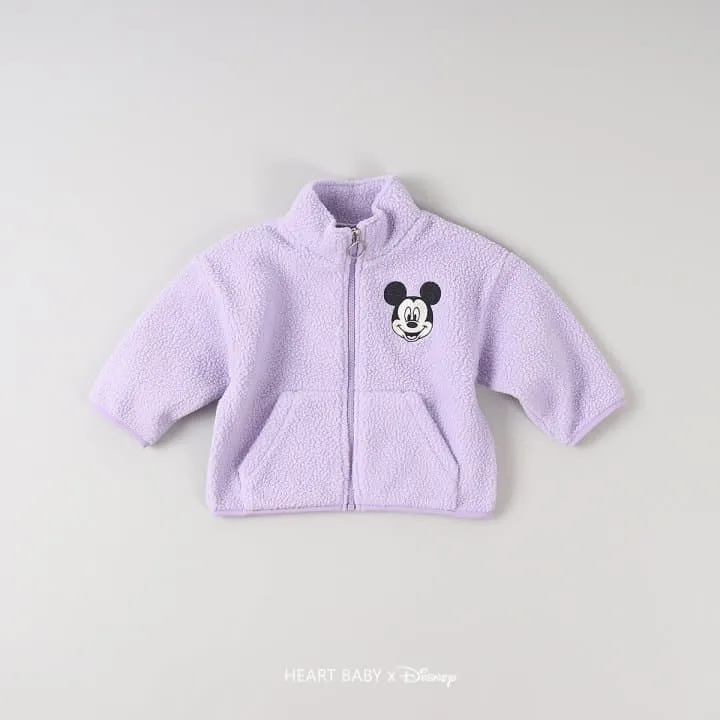 Heart Baby - Korean Children Fashion - #prettylittlegirls - M Fleece Jacket - 9