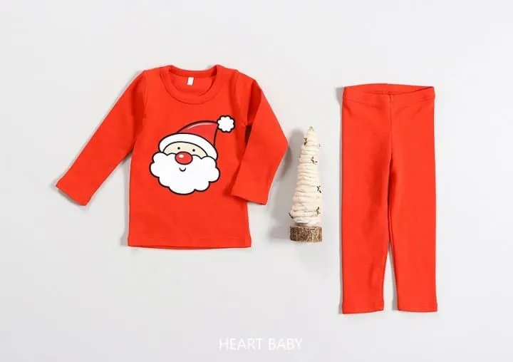 Heart Baby - Korean Children Fashion - #todddlerfashion - Christmas Pajama - 5