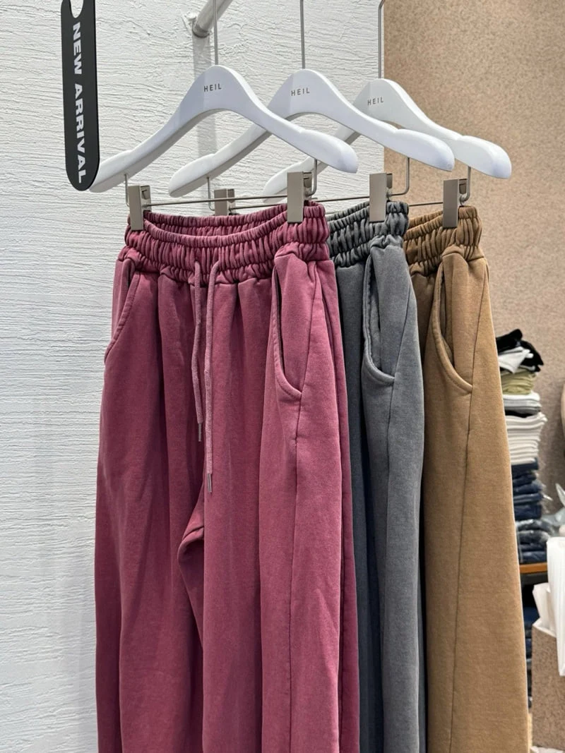 Heil - Korean Women Fashion - #momslook - Pigment Jogger Pants - 10