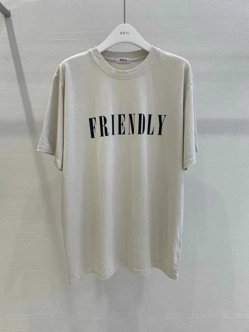 Heil - Korean Women Fashion - #womensfashion - Friendly Tee - 6