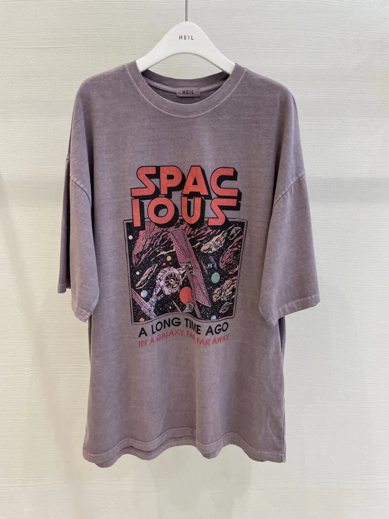 Heil - Korean Women Fashion - #womensfashion - Space Tee - 10