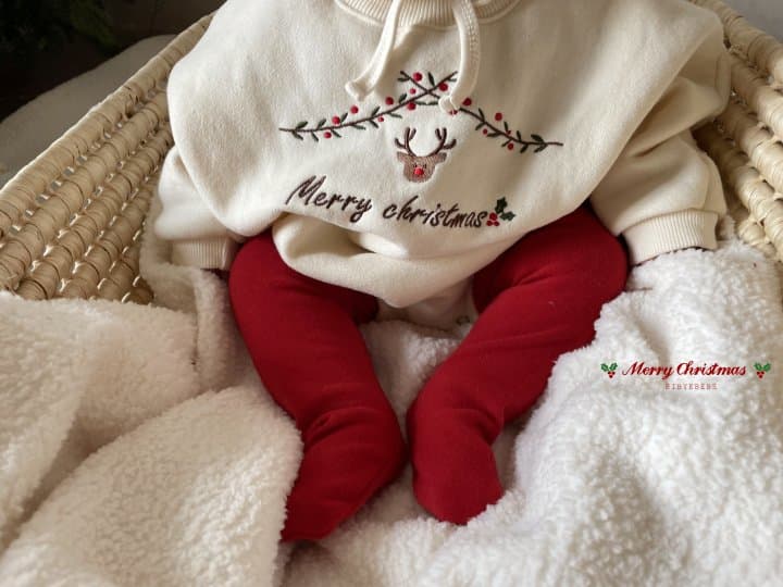 Hi Byebebe - Korean Baby Fashion - #babyclothing - Bebe Rudolph Embroiery Bodysuit - 10