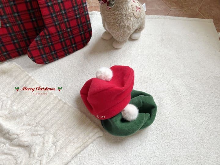 Hi Byebebe - Korean Baby Fashion - #babyfashion - Bebe Merry Christmas Beret - 11