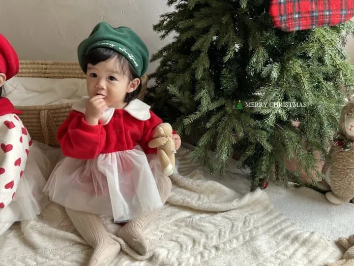 Hi Byebebe - Korean Baby Fashion - #babyootd - Merry Fairy Bodysuit - Heart - 7