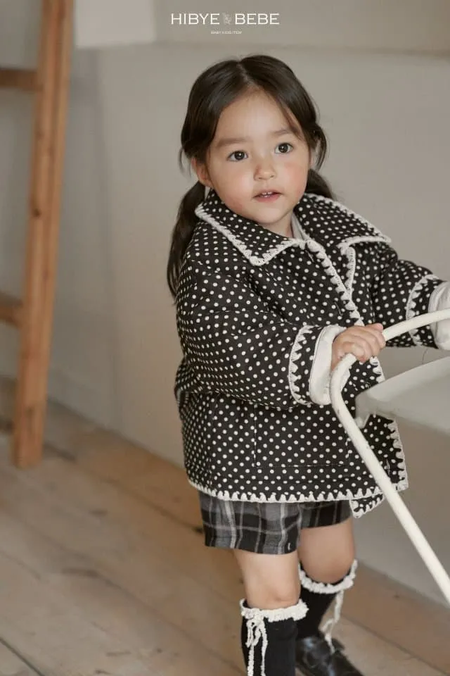 Hi Byebebe - Korean Baby Fashion - #babyoutfit - Chouchou Melo Jacket Black - 2