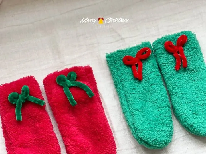 Hi Byebebe - Korean Baby Fashion - #babywear - Bebe Christmas Dumble Socks - 7