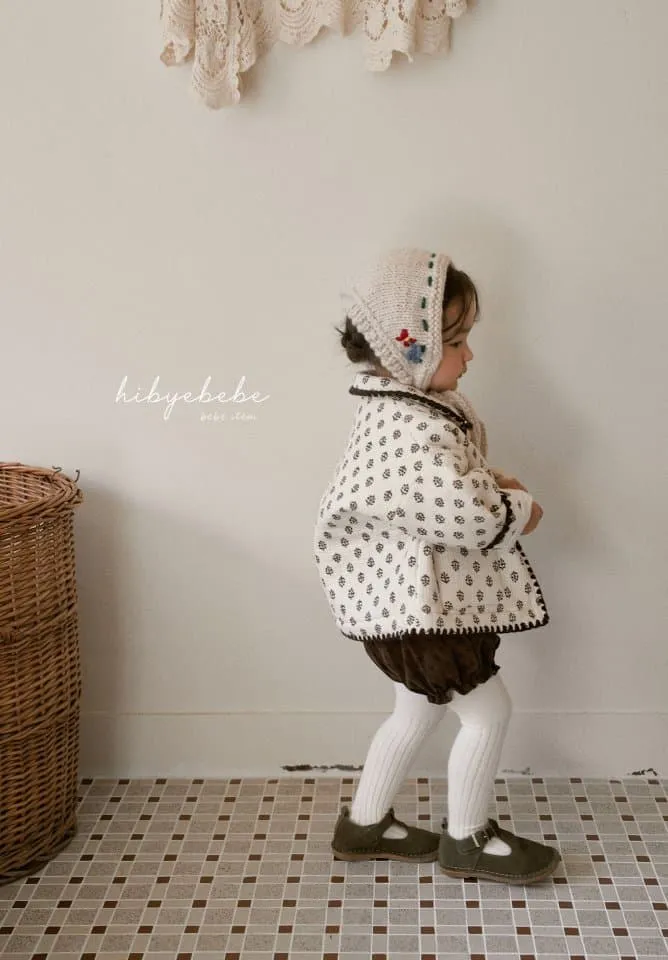 Hi Byebebe - Korean Baby Fashion - #onlinebabyboutique - Chouchou Melo Jacket Cream - 5