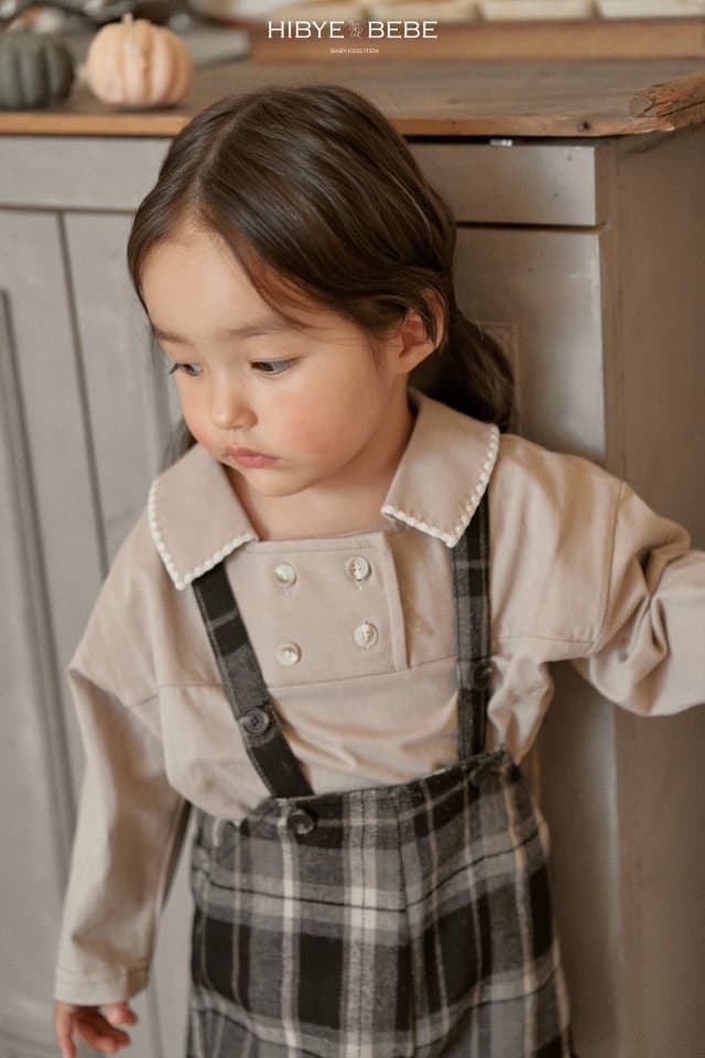 Hi Byebebe - Korean Baby Fashion - #onlinebabyboutique - Mini Melo Collar Tee