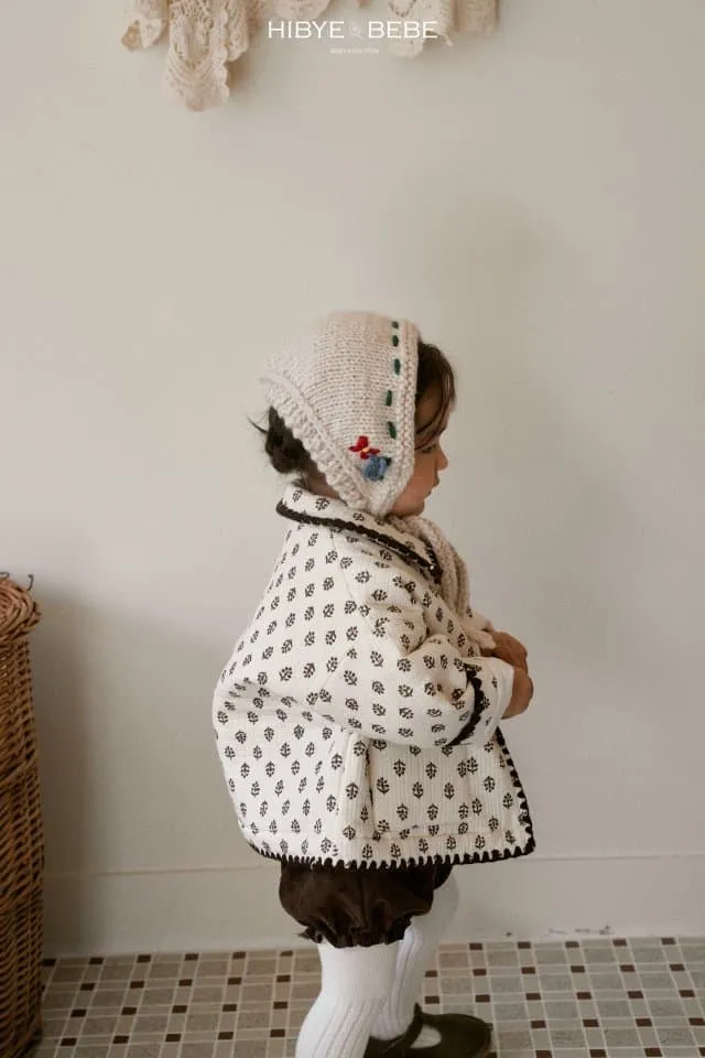 Hi Byebebe - Korean Baby Fashion - #onlinebabyshop - Chouchou Melo Jacket Cream - 6