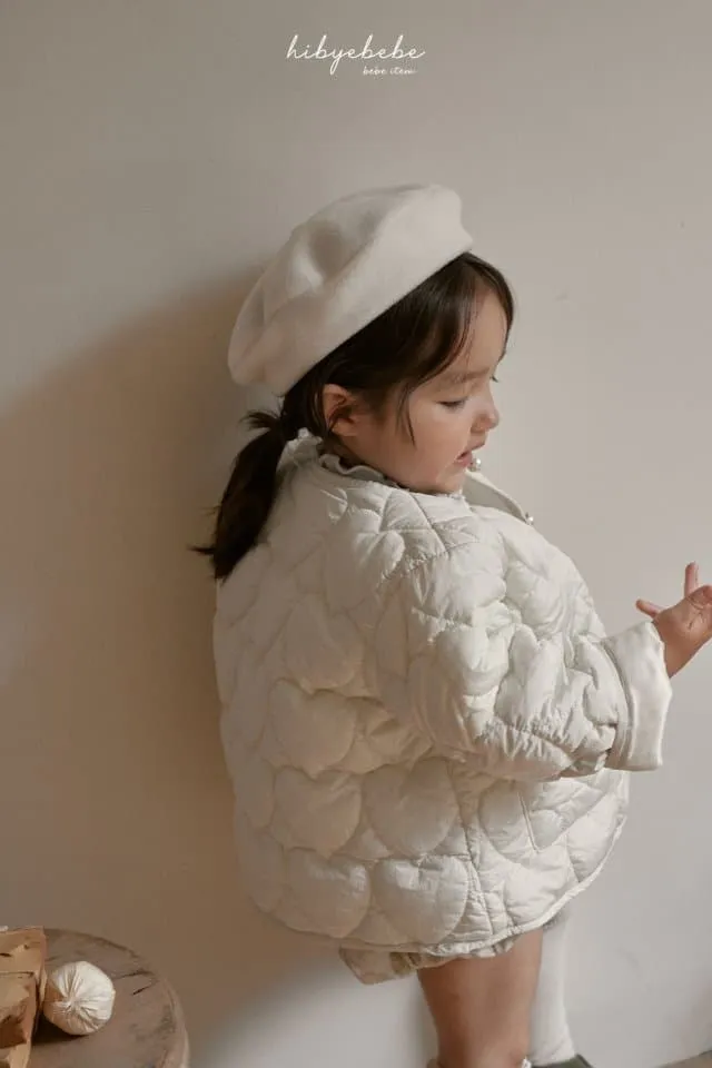 Hi Byebebe - Korean Children Fashion - #designkidswear - Pure Heart Quilted Jumper