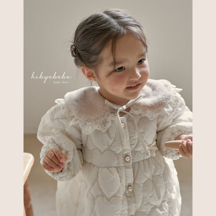 Hi Byebebe - Korean Children Fashion - #discoveringself - Pure Heart Quilted Dress