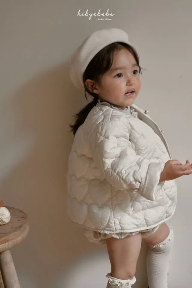 Hi Byebebe - Korean Children Fashion - #fashionkids - Pure Heart Quilted Jumper - 3