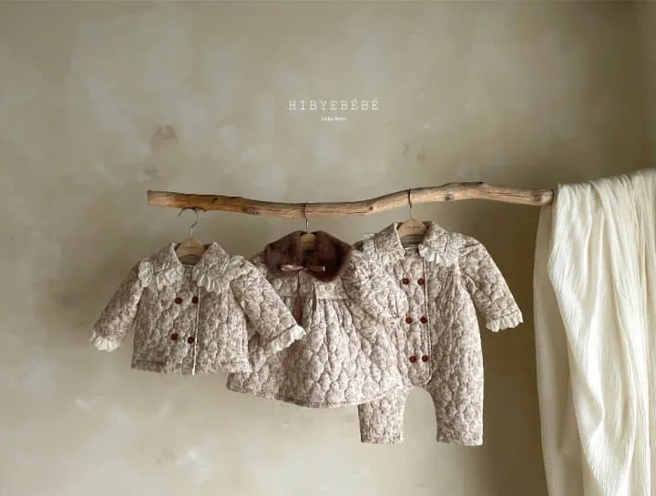 Hi Byebebe - Korean Children Fashion - #littlefashionista - Iris Lace Padded Dress 2 - 11