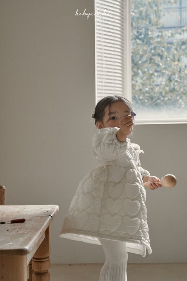 Hi Byebebe - Korean Children Fashion - #magicofchildhood - Pure Heart Quilted Dress - 8