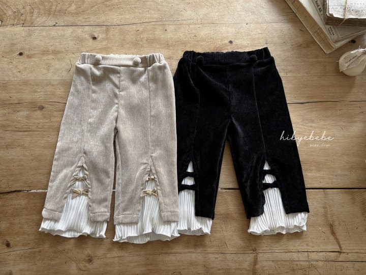 Hi Byebebe - Korean Children Fashion - #toddlerclothing - Antoit Velvet Pants - 10