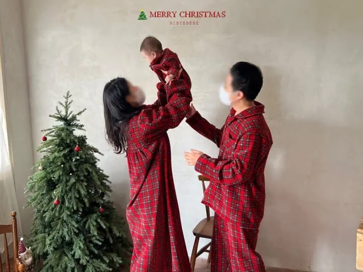 Hi Byebebe - Korean Women Fashion - #momslook - Dad Merry Pajamas - 8