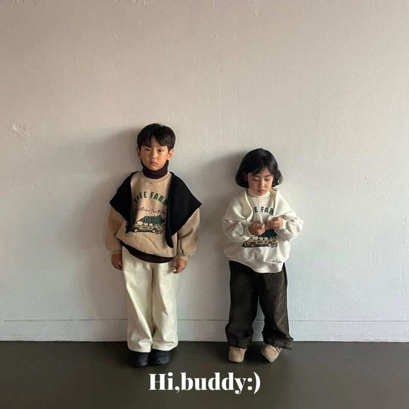 Hi buddy - Korean Children Fashion - #Kfashion4kids - Tree Farm Sweatshirt - 3