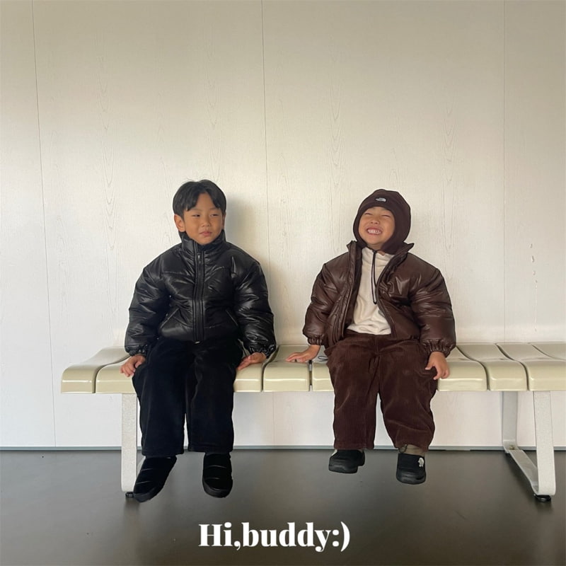 Hi buddy - Korean Children Fashion - #Kfashion4kids - Three Color Padding - 7