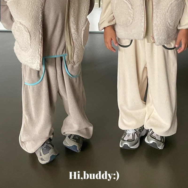 Hi buddy - Korean Children Fashion - #kidzfashiontrend - Boucle Candy Pants - 4