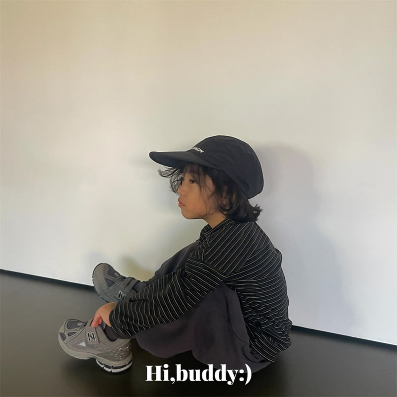 Hi buddy - Korean Children Fashion - #childofig - Winter Stripe Tee