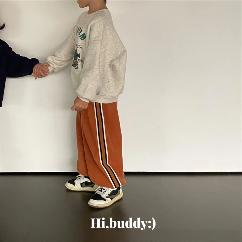 Hi buddy - Korean Children Fashion - #childrensboutique - Tape Jogger Pants - 7