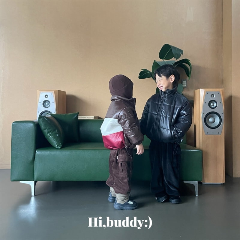 Hi buddy - Korean Children Fashion - #childrensboutique - Bubble Corduroy Cargo Pants - 10