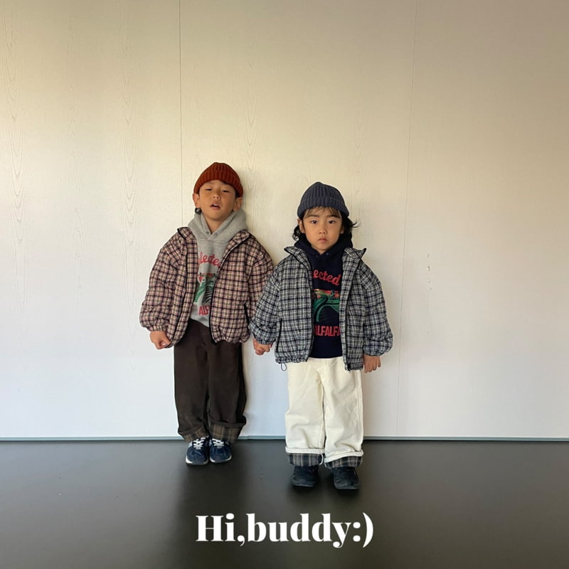 Hi buddy - Korean Children Fashion - #childrensboutique - Picture Hood Top - 7