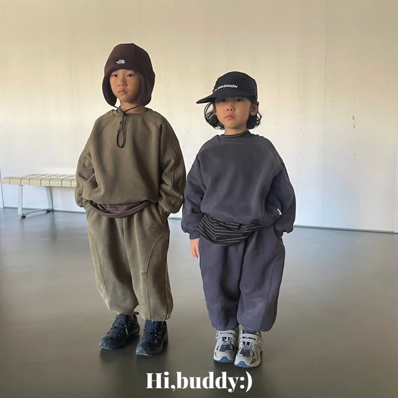 Hi buddy - Korean Children Fashion - #childrensboutique - Warm Cut Sweatshirt - 4