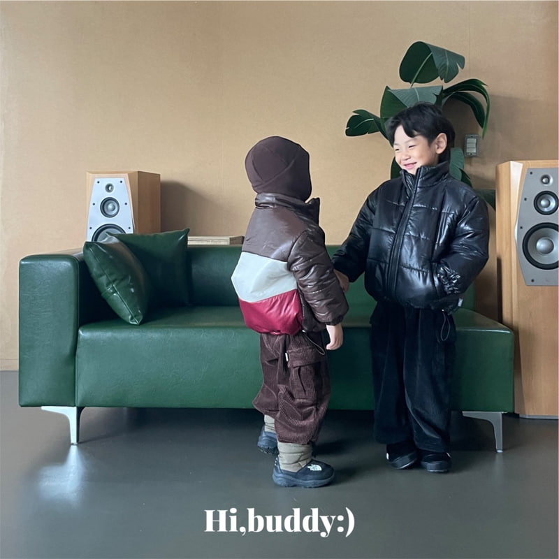 Hi buddy - Korean Children Fashion - #designkidswear - Three Color Padding