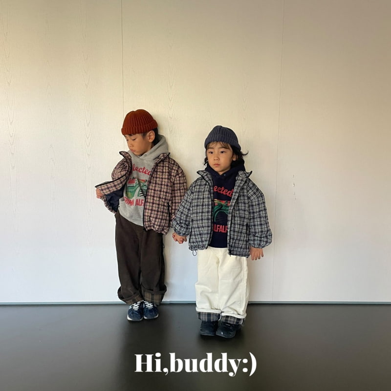 Hi buddy - Korean Children Fashion - #designkidswear - Picture Hood Top - 8