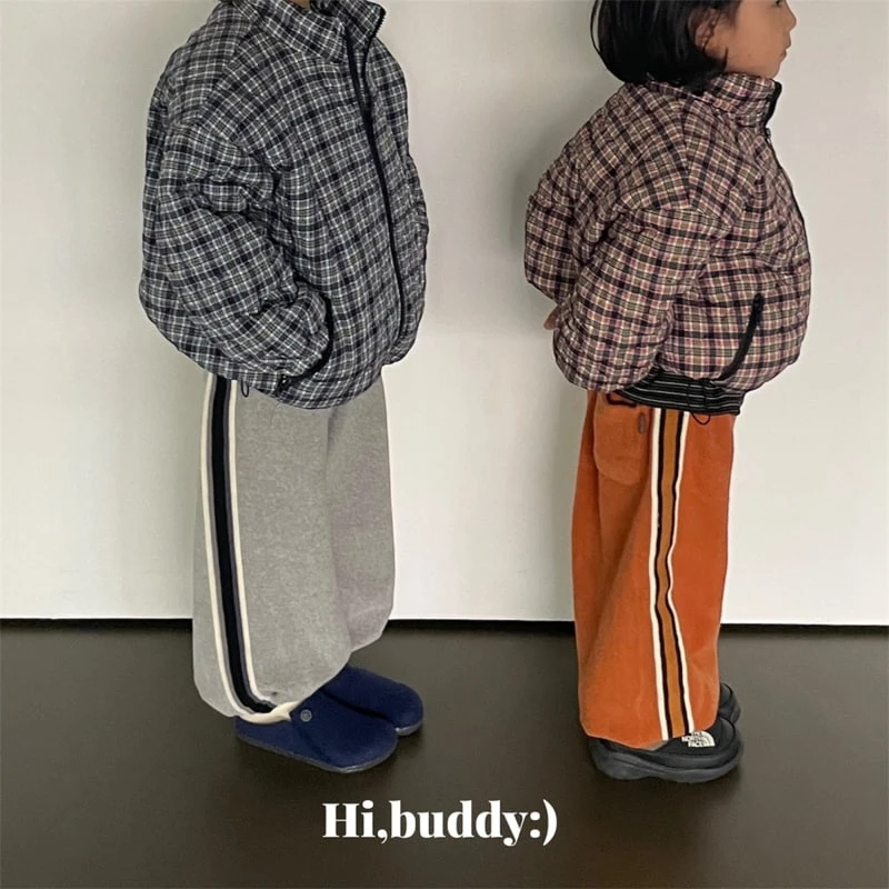 Hi buddy - Korean Children Fashion - #discoveringself - Tape Jogger Pants - 9