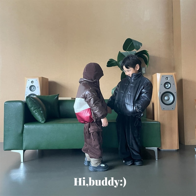 Hi buddy - Korean Children Fashion - #discoveringself - Three Color Padding - 2