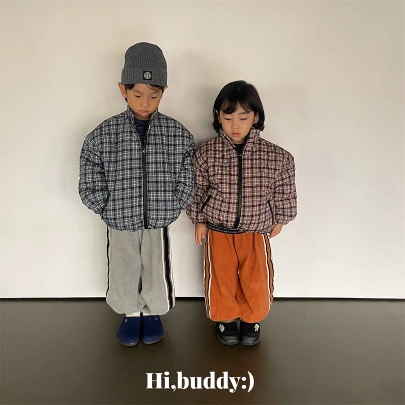 Hi buddy - Korean Children Fashion - #fashionkids - Tape Jogger Pants - 10