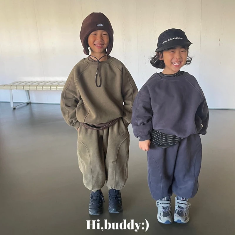 Hi buddy - Korean Children Fashion - #kidsshorts - Warm Cut Sweatshirt - 7