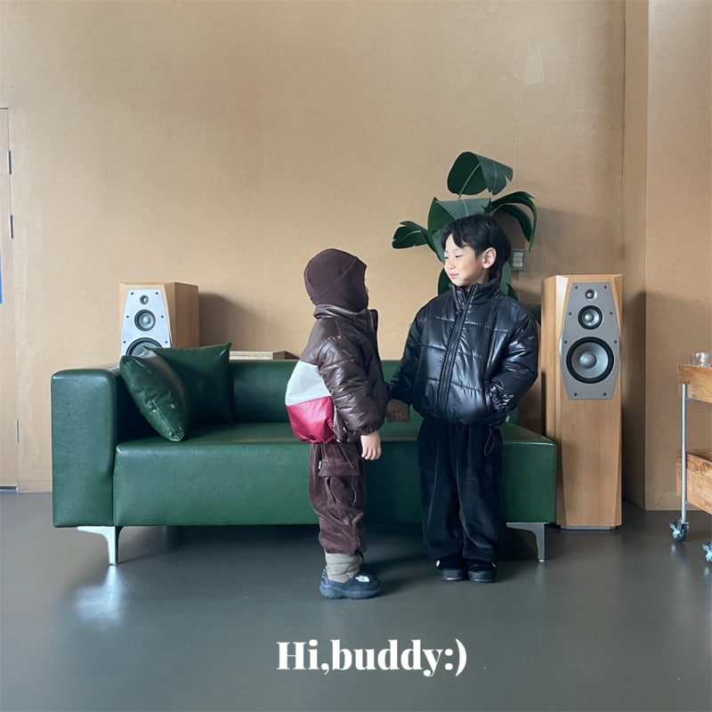 Hi buddy - Korean Children Fashion - #fashionkids - Three Color Padding - 4