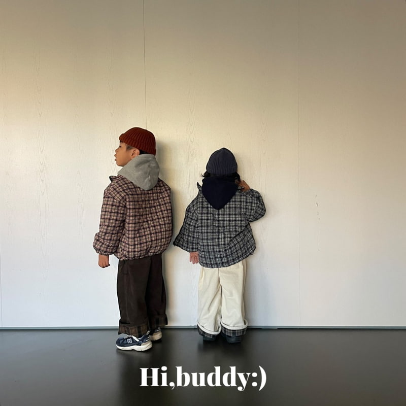 Hi buddy - Korean Children Fashion - #kidsshorts - Picture Hood Top - 11