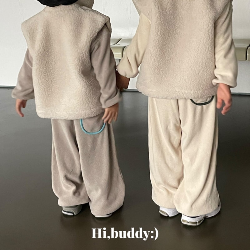 Hi buddy - Korean Children Fashion - #kidzfashiontrend - Boucle Candy Pants - 3