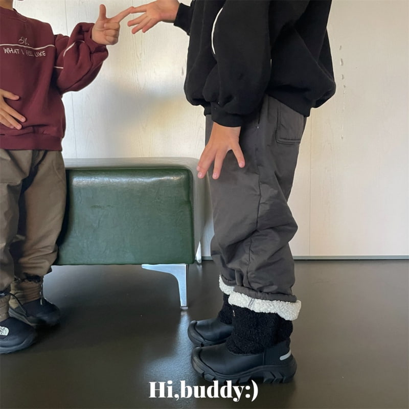 Hi buddy - Korean Children Fashion - #kidzfashiontrend - Boa Winter Pants