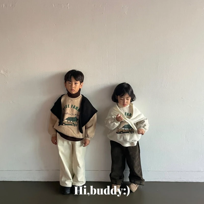 Hi buddy - Korean Children Fashion - #Kfashion4kids - Tree Farm Sweatshirt - 4