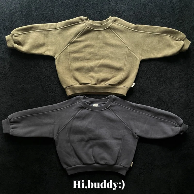 Hi buddy - Korean Children Fashion - #littlefashionista - Warm Cut Sweatshirt - 11