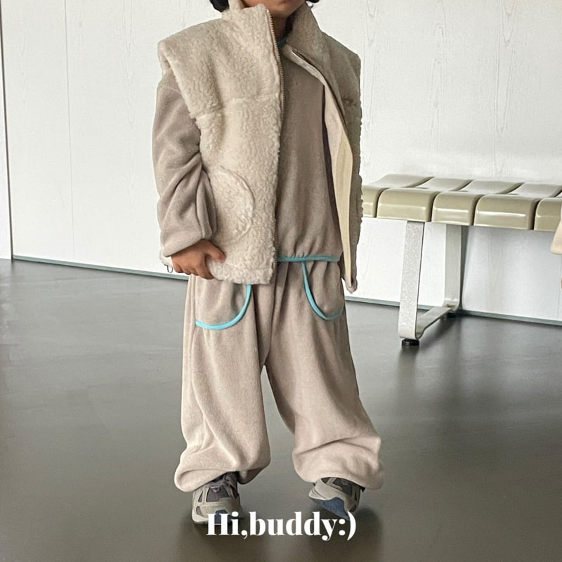 Hi buddy - Korean Children Fashion - #littlefashionista - Boucle Candy Pants - 5