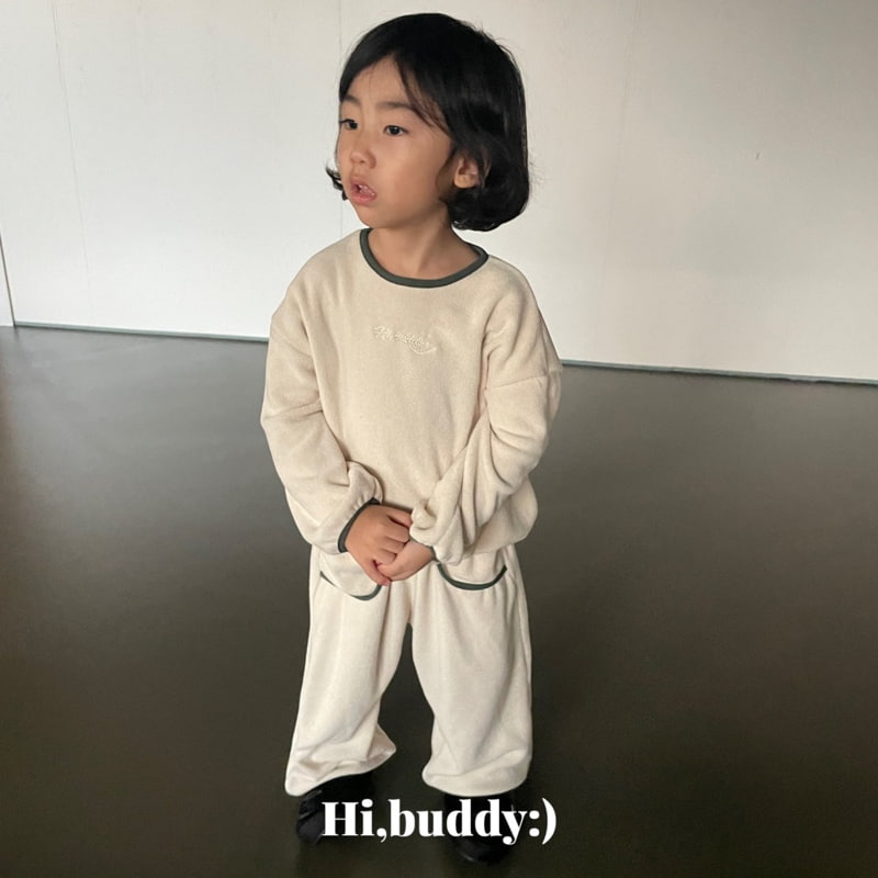 Hi buddy - Korean Children Fashion - #Kfashion4kids - Bookle Candy Sweatshirt - 4