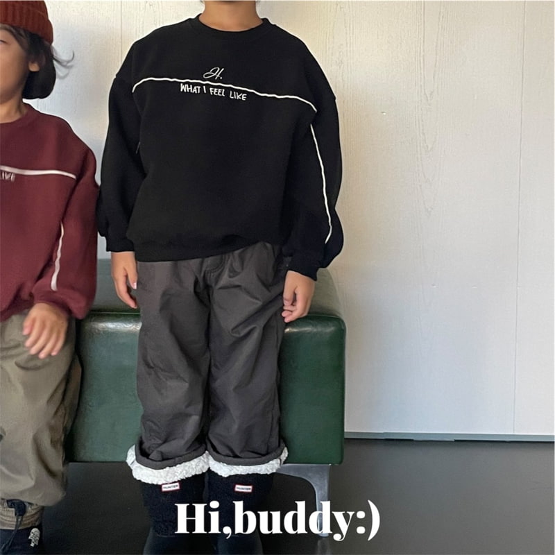 Hi buddy - Korean Children Fashion - #littlefashionista - Boa Winter Pants - 3