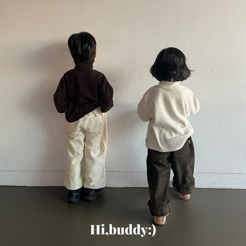 Hi buddy - Korean Children Fashion - #magicofchildhood - Cozy Turtleneck Tee - 6