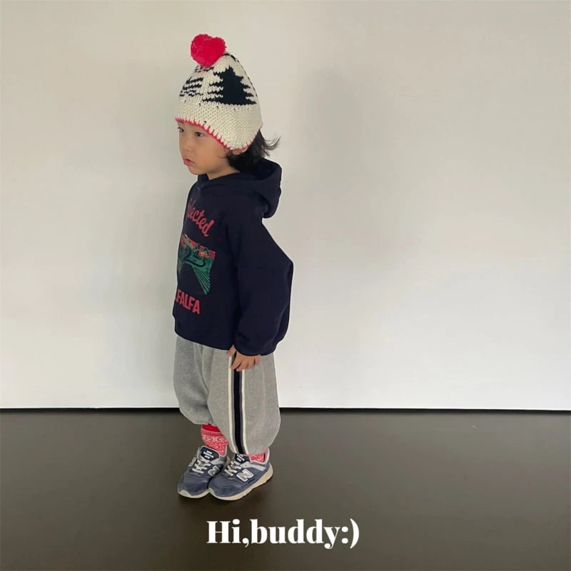 Hi buddy - Korean Children Fashion - #magicofchildhood - Tape Jogger Pants - 2