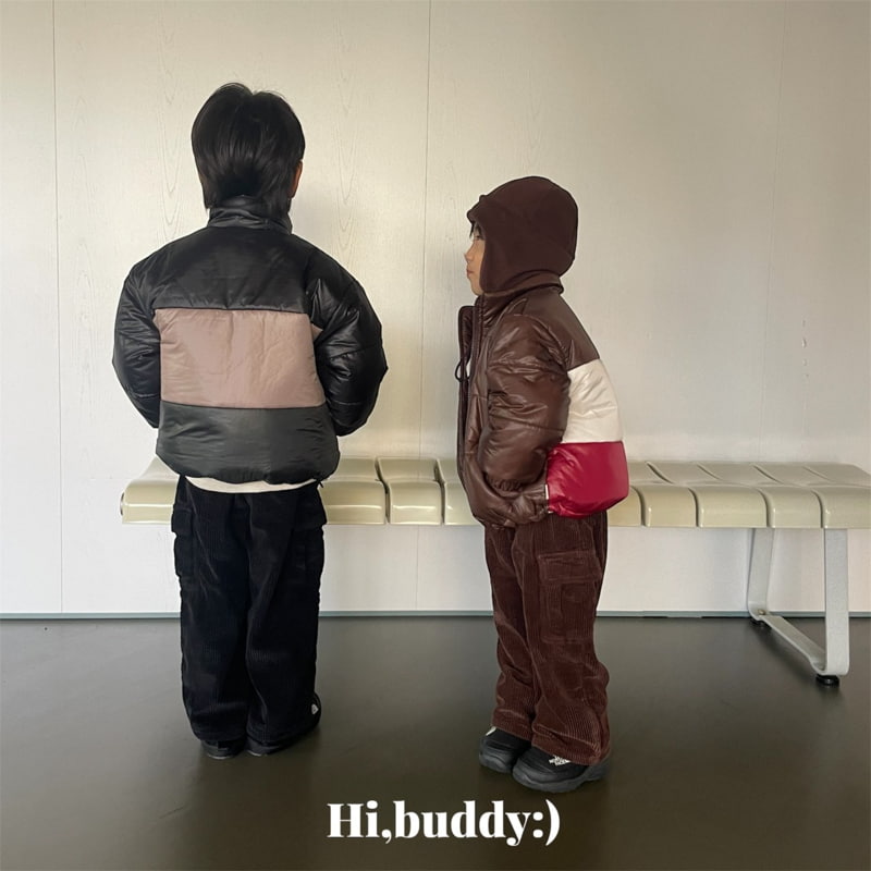 Hi buddy - Korean Children Fashion - #magicofchildhood - Bubble Corduroy Cargo Pants - 3