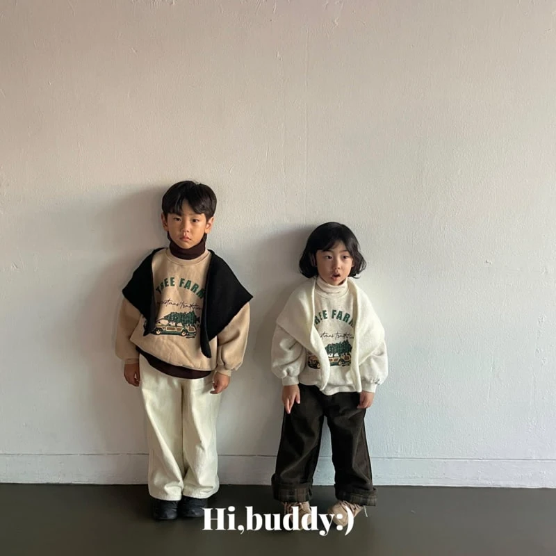 Hi buddy - Korean Children Fashion - #prettylittlegirls - Tree Farm Sweatshirt - 7