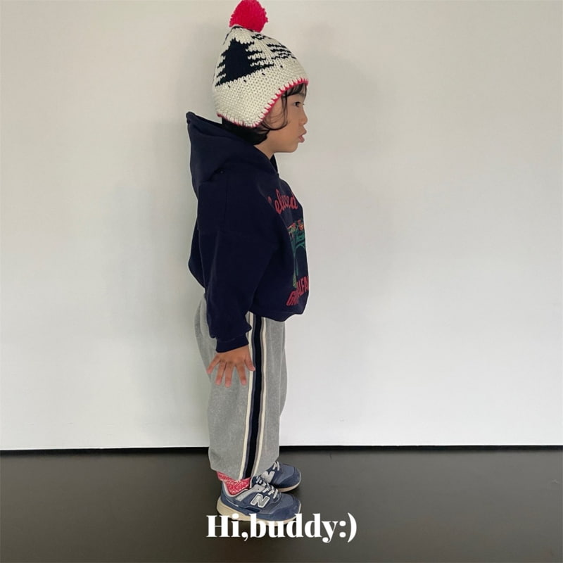 Hi buddy - Korean Children Fashion - #minifashionista - Tape Jogger Pants - 4