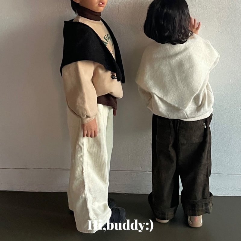 Hi buddy - Korean Children Fashion - #stylishchildhood - Knit Muffler - 6